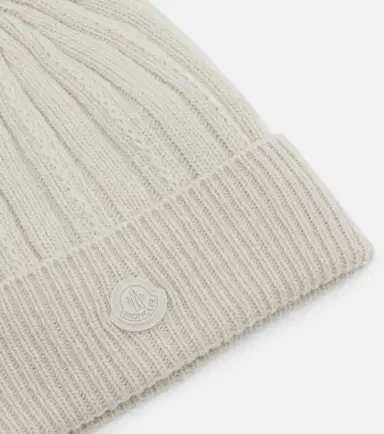 Moncler Virgin wool beanie | Thumbnail 3 Moncler Virgin wool beanie | Thumbnail 3