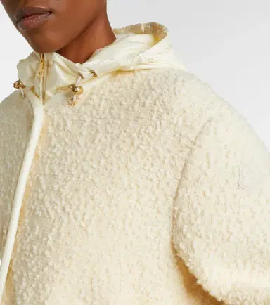 Moncler Hylesine wool and cotton-blend down jacket | Thumbnail 5 Moncler Hylesine wool and cotton-blend down jacket | Thumbnail 5