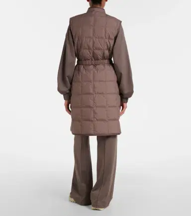 Moncler Cygnette belted quilted down vest | Thumbnail 4 Moncler Cygnette belted quilted down vest | Thumbnail 4