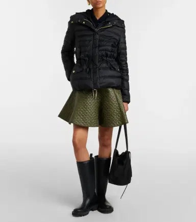 Moncler Raies hooded quilted down jacket | Thumbnail 4 Moncler Raies hooded quilted down jacket | Thumbnail 4