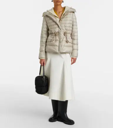 Moncler Raies hooded quilted down jacket | Thumbnail 4 Moncler Raies hooded quilted down jacket | Thumbnail 4