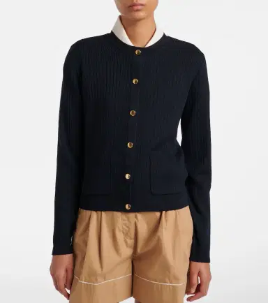 Moncler Wool-blend cardigan | Thumbnail 3 Moncler Wool-blend cardigan | Thumbnail 3