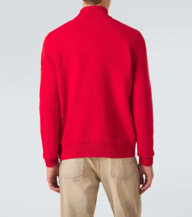 Moncler Wool and cashmere half-zip sweater | Thumbnail 3 Moncler Wool and cashmere half-zip sweater | Thumbnail 3