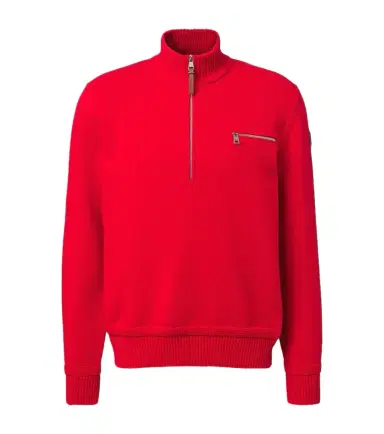 Moncler Wool and cashmere half-zip sweater | Thumbnail 1 Moncler Wool and cashmere half-zip sweater | Thumbnail 1