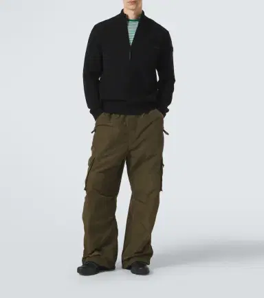 Moncler Wool and cashmere half-zip sweater | Thumbnail 4 Moncler Wool and cashmere half-zip sweater | Thumbnail 4