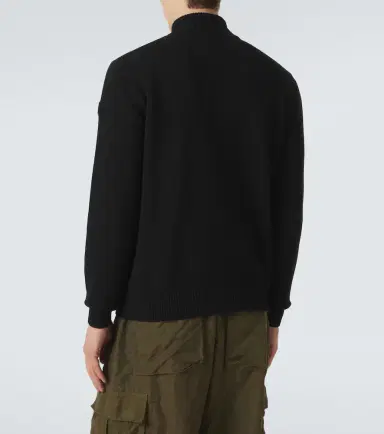 Moncler Wool and cashmere half-zip sweater | Thumbnail 6 Moncler Wool and cashmere half-zip sweater | Thumbnail 6