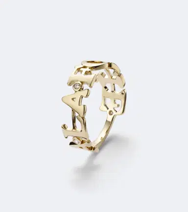 Yvonne Léon Yvonne Léon À La Folie 9kt gold ring with diamonds | Thumbnail 2 Yvonne Léon Yvonne Léon À La Folie 9kt gold ring with diamonds | Thumbnail 2