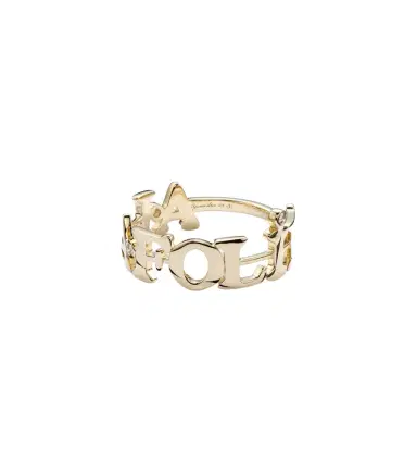 Yvonne Léon Yvonne Léon À La Folie 9kt gold ring with diamonds | Thumbnail 1 Yvonne Léon Yvonne Léon À La Folie 9kt gold ring with diamonds | Thumbnail 1