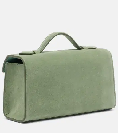 Savette Symmetry Pochette Small suede top-handle bag | Thumbnail 2 Savette Symmetry Pochette Small suede top-handle bag | Thumbnail 2