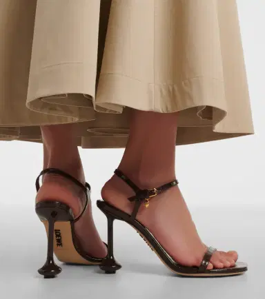 Loewe Toy croc-effect leather sandals | Thumbnail 5 Loewe Toy croc-effect leather sandals | Thumbnail 5