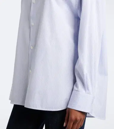 Saint Laurent Cassandre pinstripe cotton shirt | Thumbnail 3 Saint Laurent Cassandre pinstripe cotton shirt | Thumbnail 3