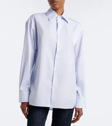 Saint Laurent Cassandre pinstripe cotton shirt | Thumbnail 6 Saint Laurent Cassandre pinstripe cotton shirt | Thumbnail 6