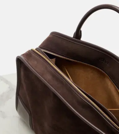 Loewe Amazona 180 Large suede tote bag | Thumbnail 4 Loewe Amazona 180 Large suede tote bag | Thumbnail 4