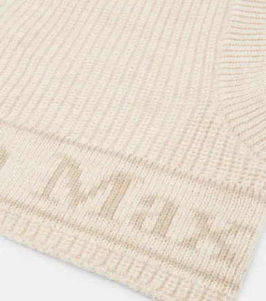 Max Mara Logo intarsia wool balaclava | Thumbnail 3 Max Mara Logo intarsia wool balaclava | Thumbnail 3
