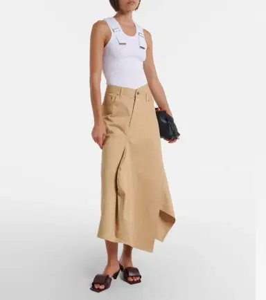Loewe Ribbed-knit cotton-blend tank top | Thumbnail 2 Loewe Ribbed-knit cotton-blend tank top | Thumbnail 2
