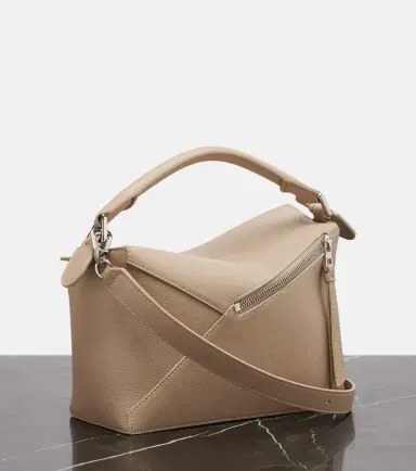 Loewe Puzzle Edge Small leather top-handle bag | Thumbnail 4 Loewe Puzzle Edge Small leather top-handle bag | Thumbnail 4