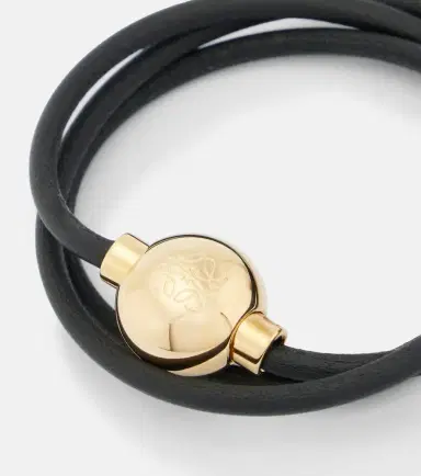 Loewe Pebble leather bracelet | Thumbnail 2 Loewe Pebble leather bracelet | Thumbnail 2