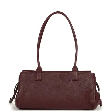 Chanel Chanel Small "Urban Essential" East West Shopping Tote Dark Burgundy Caviar Gold Hardware | Thumbnail 4 Chanel Chanel Small "Urban Essential" East West Shopping Tote Dark Burgundy Caviar Gold Hardware | Thumbnail 4