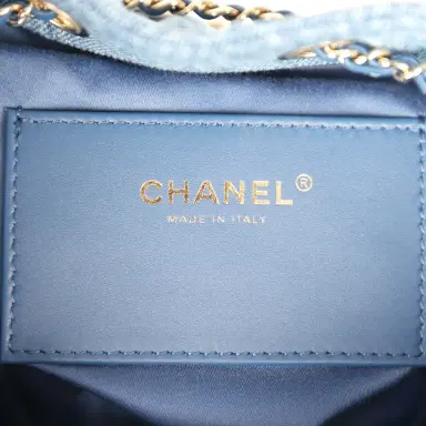 Chanel Chanel Small 25 Hobo Bag Blue Washed Denim Light Gold Hardware | Thumbnail 9 Chanel Chanel Small 25 Hobo Bag Blue Washed Denim Light Gold Hardware | Thumbnail 9