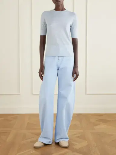 Gabriela Hearst Chryse Cashmere, Silk And Hemp-blend Sweater | Thumbnail 2 Gabriela Hearst Chryse Cashmere, Silk And Hemp-blend Sweater | Thumbnail 2