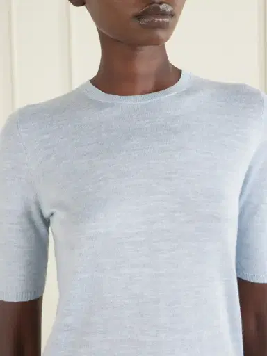 Gabriela Hearst Chryse Cashmere, Silk And Hemp-blend Sweater | Thumbnail 4 Gabriela Hearst Chryse Cashmere, Silk And Hemp-blend Sweater | Thumbnail 4