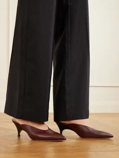 Le Monde Béryl Petra 65 Leather Mules | Thumbnail 2 Le Monde Béryl Petra 65 Leather Mules | Thumbnail 2