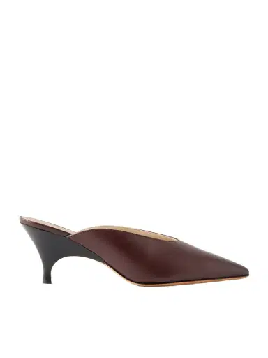 Le Monde Béryl Petra 65 Leather Mules | Thumbnail 1 Le Monde Béryl Petra 65 Leather Mules | Thumbnail 1