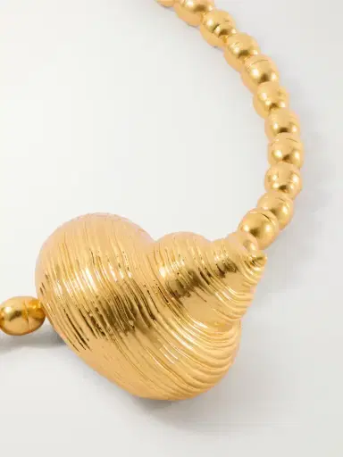 Julietta Mykonos Gold-plated Beaded Necklace | Thumbnail 4 Julietta Mykonos Gold-plated Beaded Necklace | Thumbnail 4