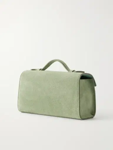 Savette Symmetry Pochette Suede Tote | Thumbnail 4 Savette Symmetry Pochette Suede Tote | Thumbnail 4