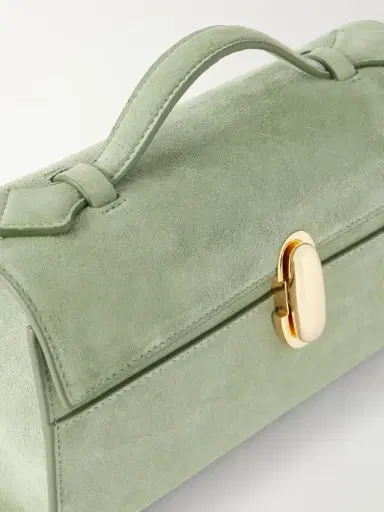 Savette Symmetry Pochette Suede Tote | Thumbnail 5 Savette Symmetry Pochette Suede Tote | Thumbnail 5
