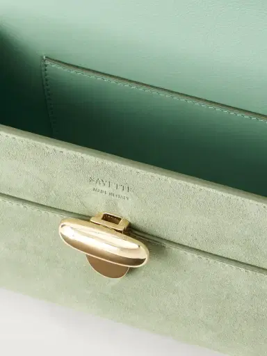 Savette Symmetry Pochette Suede Tote | Thumbnail 6 Savette Symmetry Pochette Suede Tote | Thumbnail 6