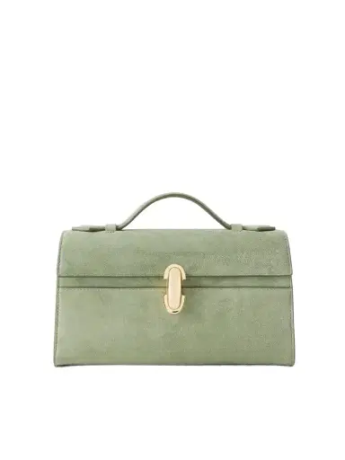 Savette Symmetry Pochette Suede Tote | Thumbnail 1 Savette Symmetry Pochette Suede Tote | Thumbnail 1