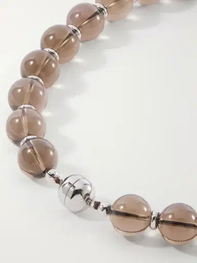 Julietta Eos Rhodium-plated Quartz Necklace | Thumbnail 3 Julietta Eos Rhodium-plated Quartz Necklace | Thumbnail 3