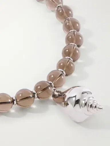 Julietta Eos Rhodium-plated Quartz Necklace | Thumbnail 4 Julietta Eos Rhodium-plated Quartz Necklace | Thumbnail 4