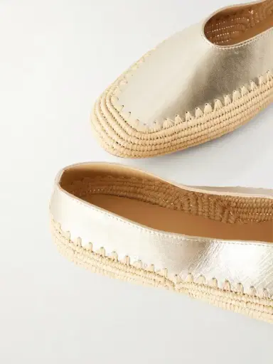 Gabriela Hearst Strength Suede And Raffia Ballet Flats | Thumbnail 5 Gabriela Hearst Strength Suede And Raffia Ballet Flats | Thumbnail 5
