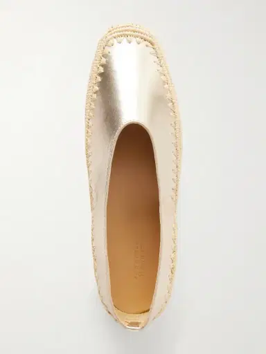 Gabriela Hearst Strength Suede And Raffia Ballet Flats | Thumbnail 6 Gabriela Hearst Strength Suede And Raffia Ballet Flats | Thumbnail 6