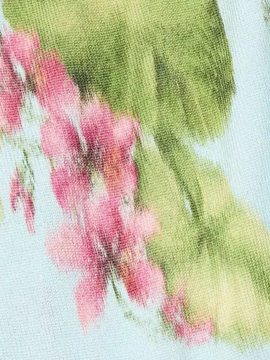 Oscar de la Renta Women's Printed Chiné Flower Knit Tank | Thumbnail 7 Oscar de la Renta Women's Printed Chiné Flower Knit Tank | Thumbnail 7