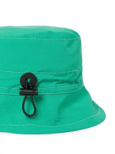 Jacquemus Men's Drawcord Nylon Bucket Hat - Green - Size Large | Thumbnail 2 Jacquemus Men's Drawcord Nylon Bucket Hat - Green - Size Large | Thumbnail 2
