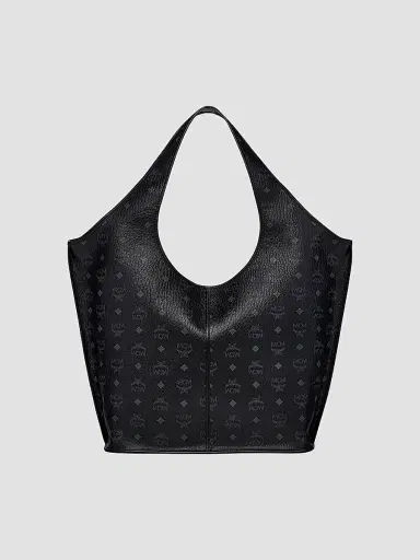 MCM Women's XL Leni Visetos Canvas Shopper Tote Bag | Thumbnail 3 MCM Women's XL Leni Visetos Canvas Shopper Tote Bag | Thumbnail 3