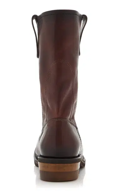 Miu Miu Foule Leather Ankle Boots | Thumbnail 5 Miu Miu Foule Leather Ankle Boots | Thumbnail 5