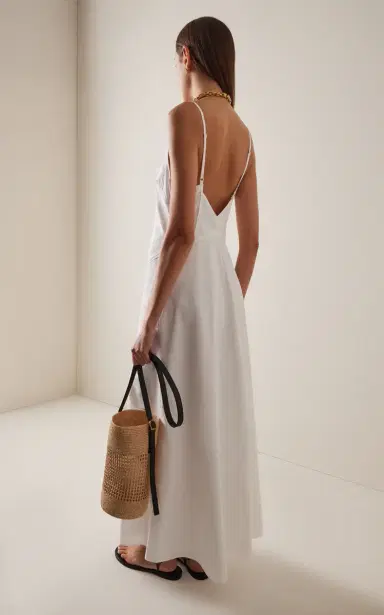 SIR. Klara Cotton Maxi Dress | Thumbnail 4 SIR. Klara Cotton Maxi Dress | Thumbnail 4