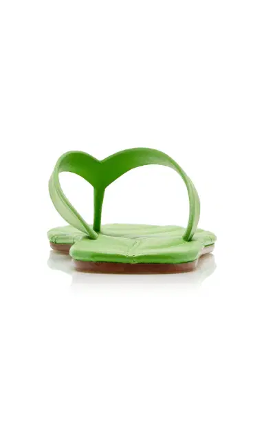 JW Anderson Leaf Leather Slides | Thumbnail 5 JW Anderson Leaf Leather Slides | Thumbnail 5