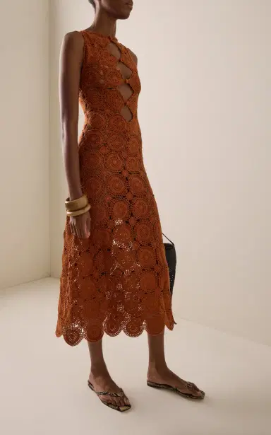 ESCVDO Exclusive Siula Cotton Maxi Halter Dress | Thumbnail 5 ESCVDO Exclusive Siula Cotton Maxi Halter Dress | Thumbnail 5