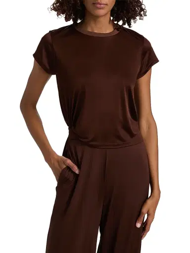 Generation Love Women's Kai Sheen Jersey Top - Coco - Size Large | Thumbnail 3 Generation Love Women's Kai Sheen Jersey Top - Coco - Size Large | Thumbnail 3