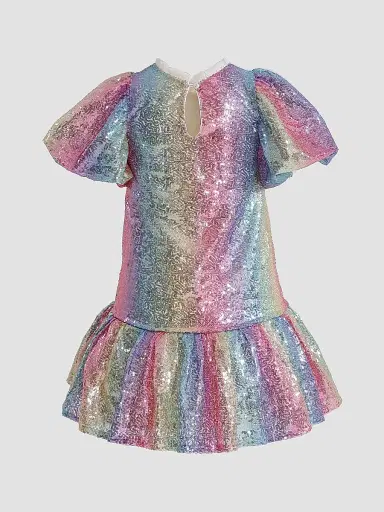 Mimi Tutu Little Girl's & Girl's Aurenna Dress - Rainbow | Thumbnail 2 Mimi Tutu Little Girl's & Girl's Aurenna Dress - Rainbow | Thumbnail 2