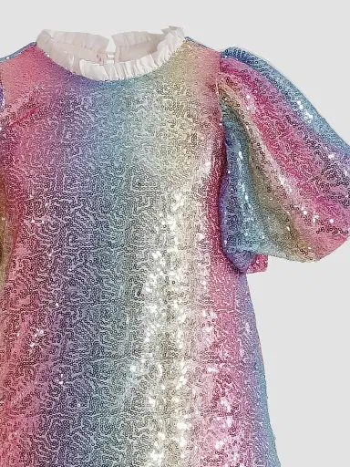 Mimi Tutu Little Girl's & Girl's Aurenna Dress - Rainbow | Thumbnail 4 Mimi Tutu Little Girl's & Girl's Aurenna Dress - Rainbow | Thumbnail 4