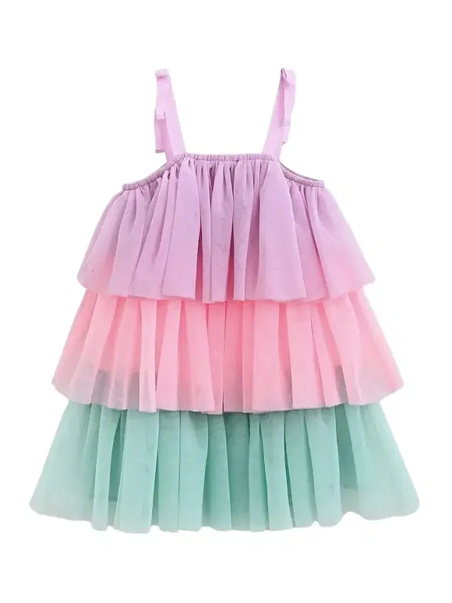 Little Girl's & Girl's Vaelina Dress - Pink Little Girl's & Girl's Vaelina Dress - Pink
