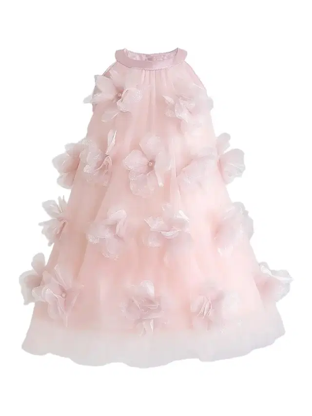 Little Girl's & Girl's Veloura Dress - Pink Little Girl's & Girl's Veloura Dress - Pink