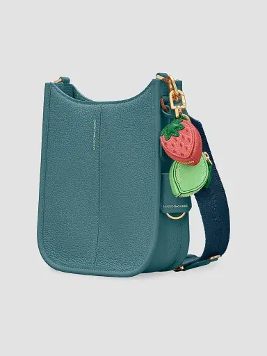 MAISON de SABRÉ Women's Mini Leather Saddle Bag - Bondi Blue | Thumbnail 2 MAISON de SABRÉ Women's Mini Leather Saddle Bag - Bondi Blue | Thumbnail 2