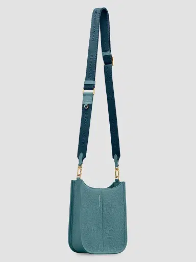 MAISON de SABRÉ Women's Mini Leather Saddle Bag - Bondi Blue | Thumbnail 4 MAISON de SABRÉ Women's Mini Leather Saddle Bag - Bondi Blue | Thumbnail 4